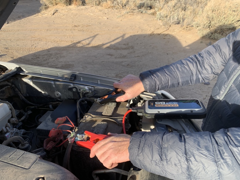 jump starters are much easier to use than jumper cables.