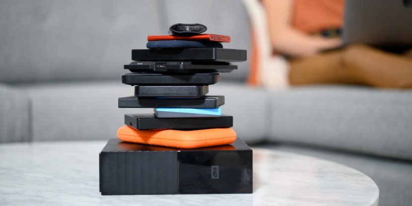 external hard drives come in an array of shapes and sizes.