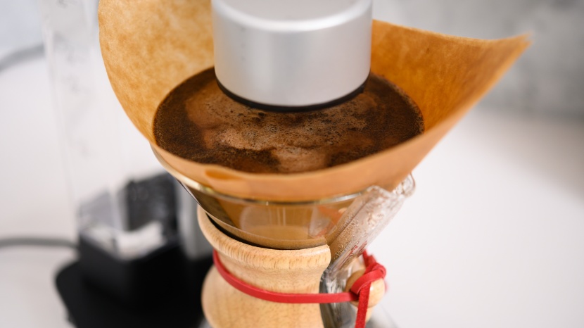 chemex ottomatic 2.0 - the chemex ottomatic 2.0 brews a batch of coffee in just over nine...