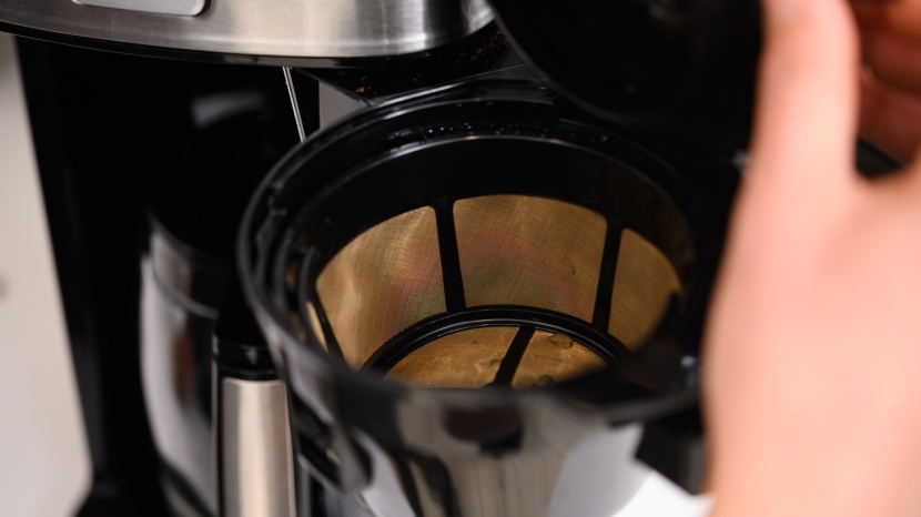 cuisinart grind &amp; brew 12-cup - the flat-bottomed reusable filters paired with the cuisinart...