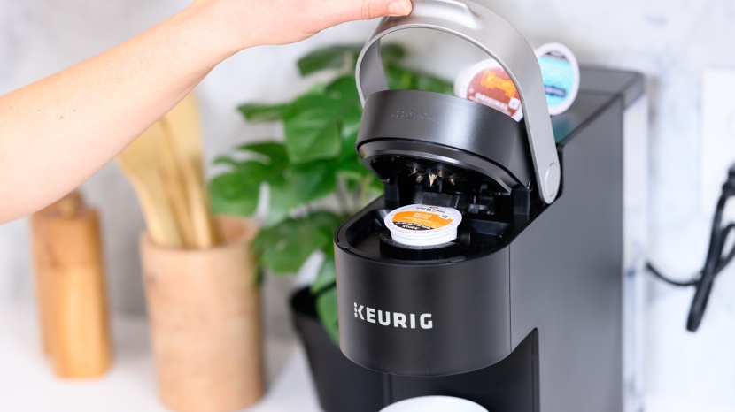 keurig k-slim - the k-slim consistently brews a cup of coffee in 1.5 minutes.