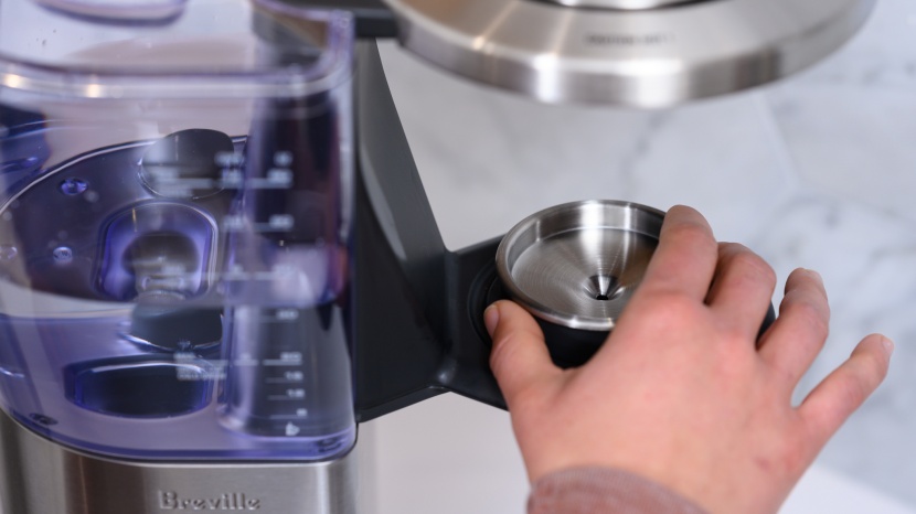 breville precision brewer - this machine easily converts to support your favorite pour-over...