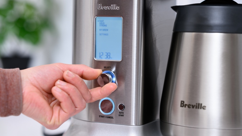 breville precision brewer - the precision brewer offers intuitive controls and a large interface...