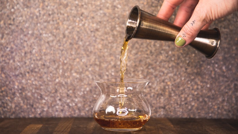whiskey glass - the neat performs well for a neat pour and looks good too.