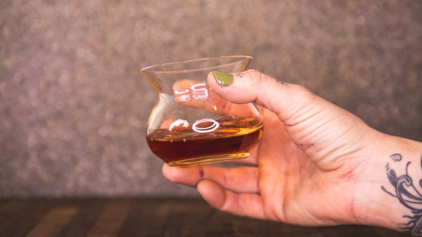 whiskey glass - the perfect glass for a neat two-ounce pour.
