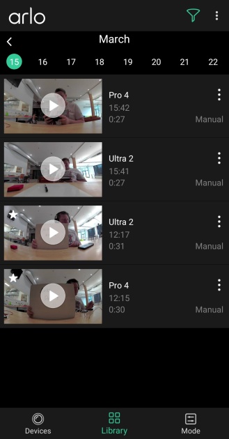the arlo app is a bright spot in the camera's performance. it is...