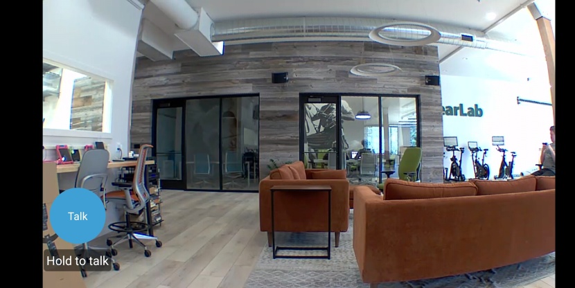 security camera - most cameras keep their field of view around 120 degrees. however...