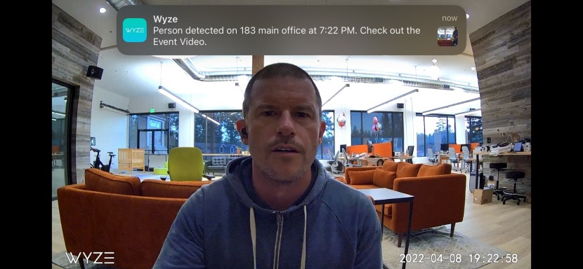 wyze cam v3 - several useful alerts can be set to a personal device on the v3 app...