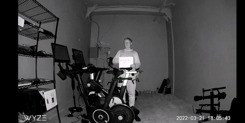 wyze cam pan v2 - the v3&#039;s night vision has good resolution. however, white surfaces...