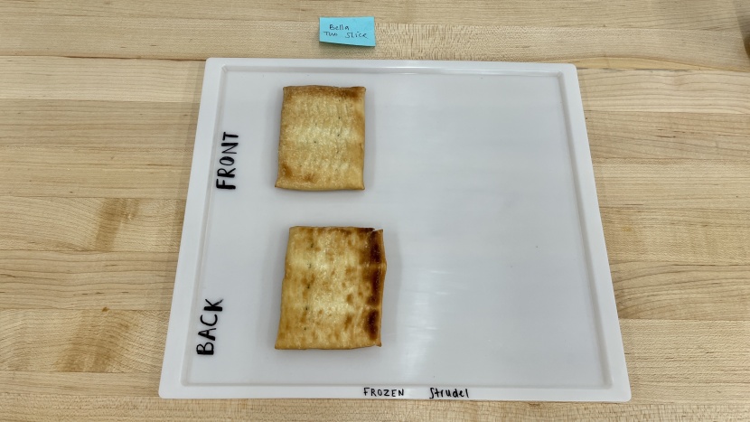 bella 2 slice - the bella 2 slice frozen strudel testing.