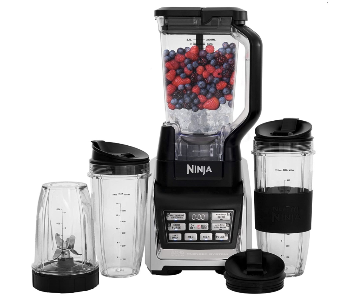 Ninja Professional Plus Blender Duo 1200 Watt Countertop Blender BN753TGT