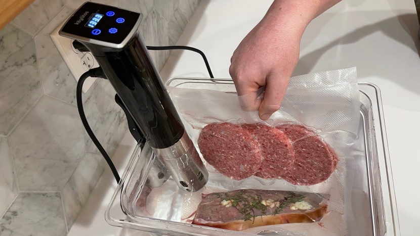 sous vide - great circulation helps contribute to a fast heat and recovery time.