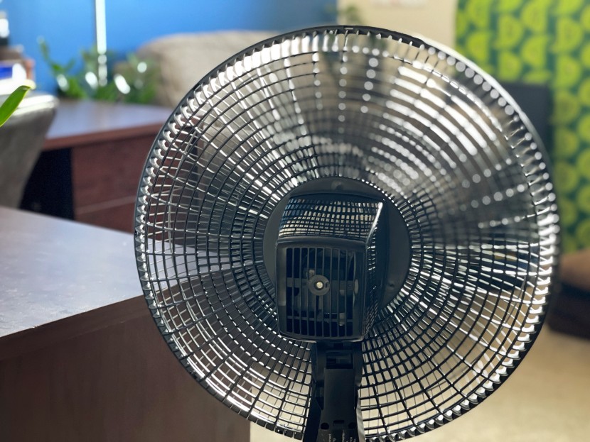 pedestal fan - keep your space at the perfect temperature all day with the optional...