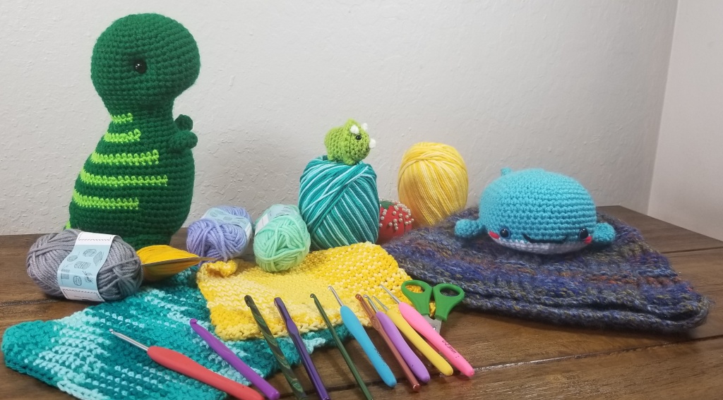 Amigurumi Crochet Dinos Kit – Panbanged Knits & Fiber Shoppe