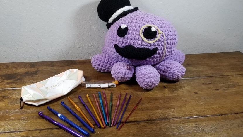 crochet kit - this inexpensive hook-only kit might not be the most comfortable to...