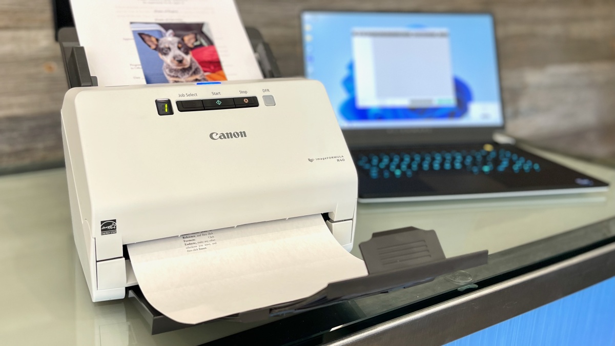 Canon ImageFORMULA R40 Review (The R40 is easy to set up and the included software is easy to use.)