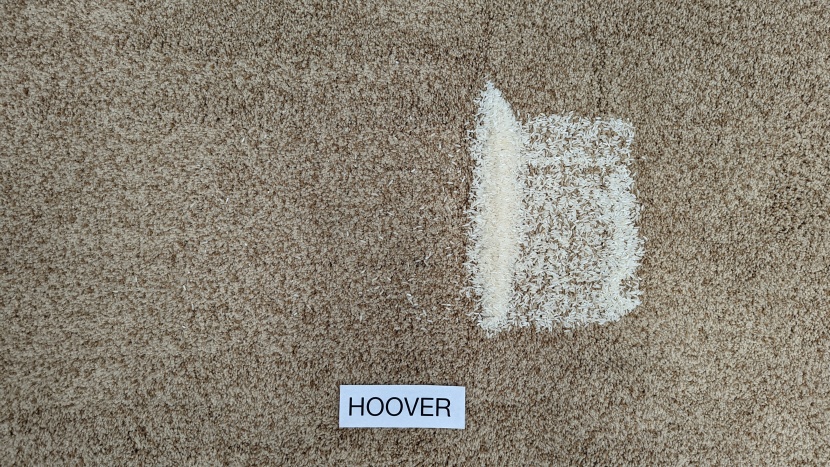 hoover windtunnel max - the plowing effect of the windtunnel max on rice.