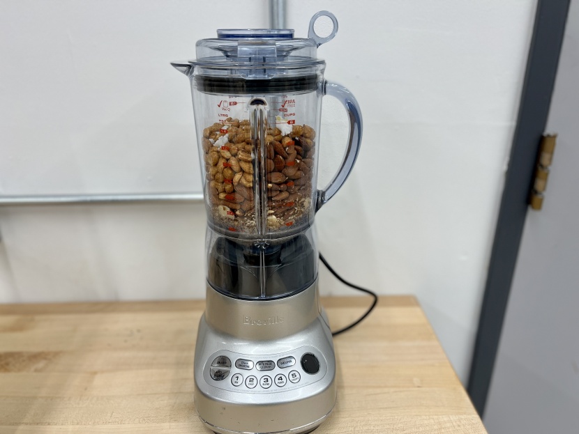 breville fresh &amp; furious - the fresh and furious eventually blends the nuts into butter, but it...