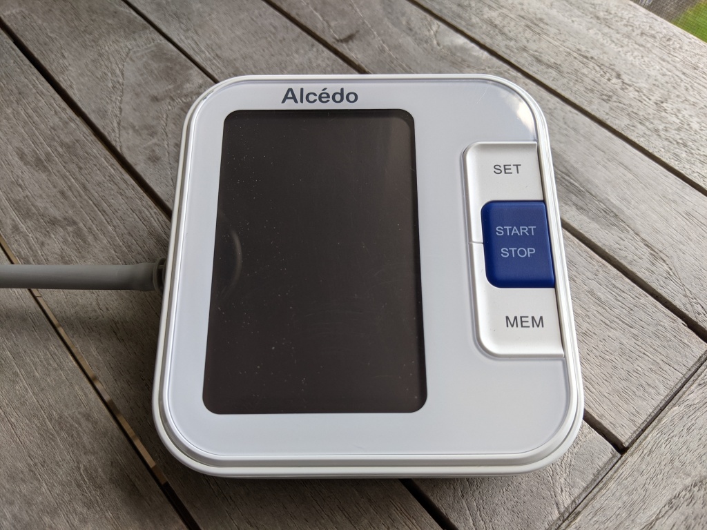 Alcedo Blood Pressure Monitor for Home Use, Accurate Upper Arm BP Machine  with Large Cuff, Alarm Reminder, 2 x 120 Memory, Talking Function, FSA/HSA