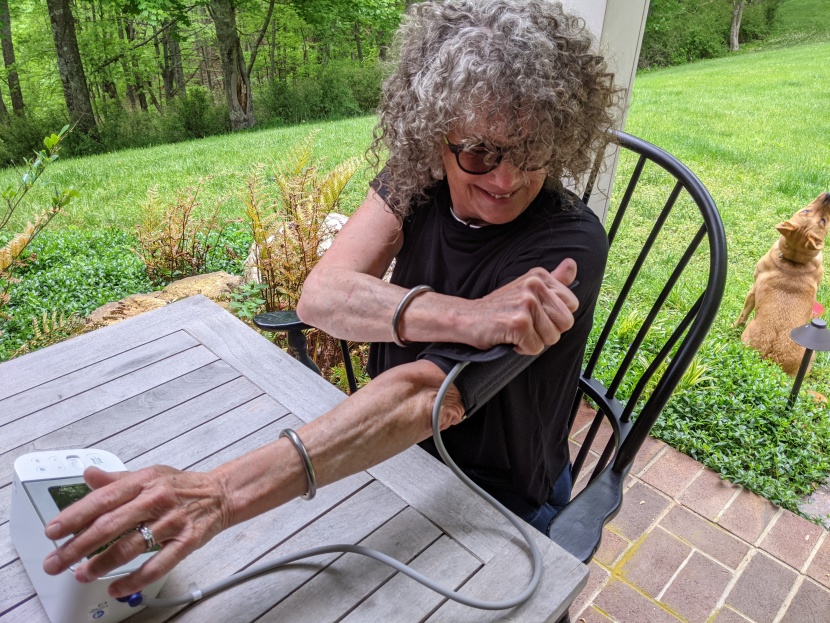 omron platinum - the cuff&#039;s structure and less aggressive hook and loop closure make...