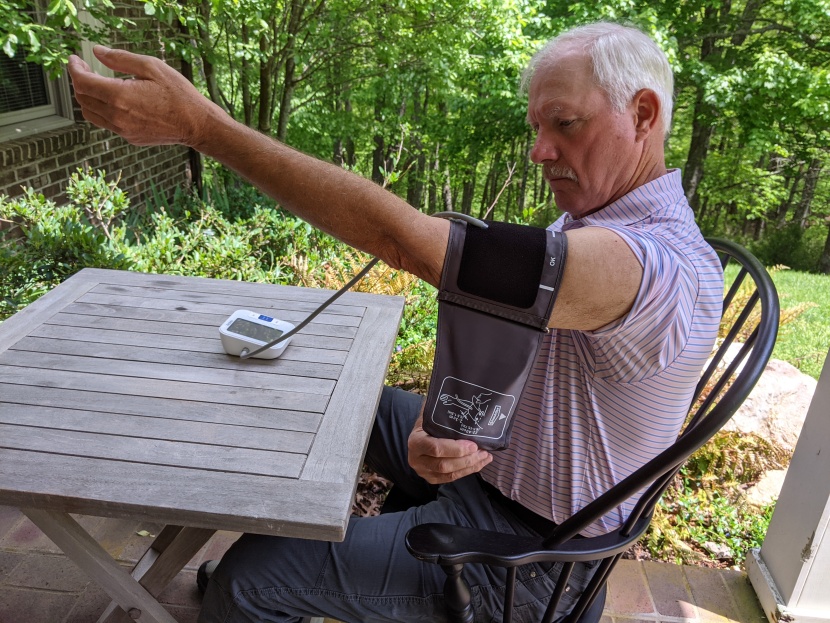 blood pressure monitor - having a cuff that fits is essential for an accurate measurement.