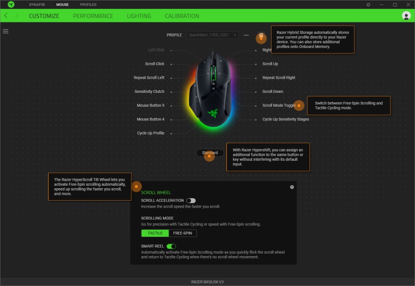 razer basilisk v3 - we found razer&#039;s software to be intuitive, effective, and quite easy...
