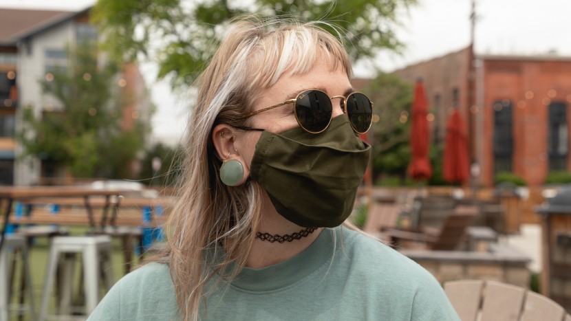 face mask - the graf lantz offers a versatile and comfortable fit.