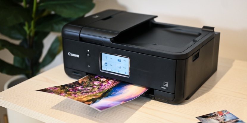 canon pixma tr8620 - although we appreciate vibrant prints, this printer does have a...