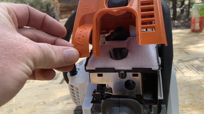 having easy access to the air filter allows you to quickly clean it...