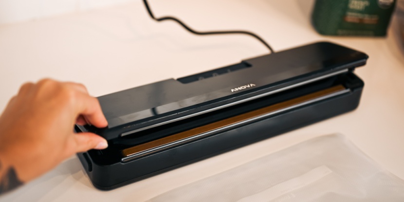 vacuum sealer - the anova precision is a fairly featureless model, lacking an...