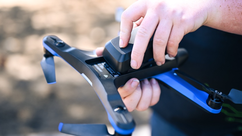 skydio 2+ - the skydio&#039;s battery life isn&#039;t the best, but they are easy to swap...