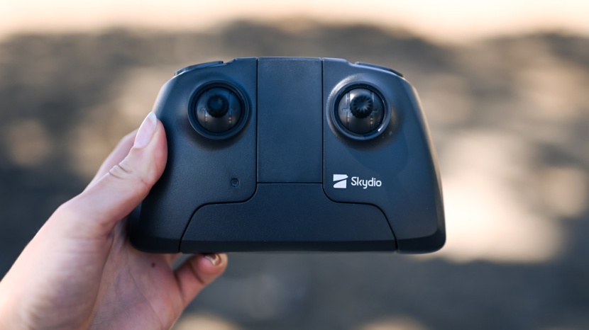 skydio 2+ - the skydio&#039;s controller is well laid out but some testers found it...