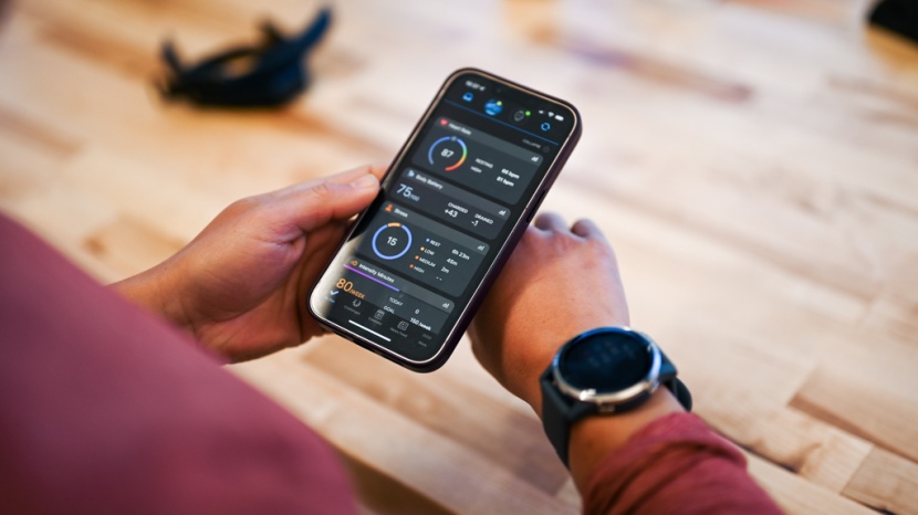 garmin vivoactive 4 - the companion app made us go a little cross-eyed from the bulk of...