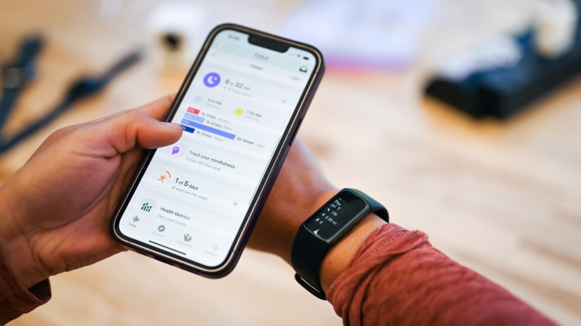 fitbit charge 5 - the fitbit charge 5 includes a variety of metrics that are...