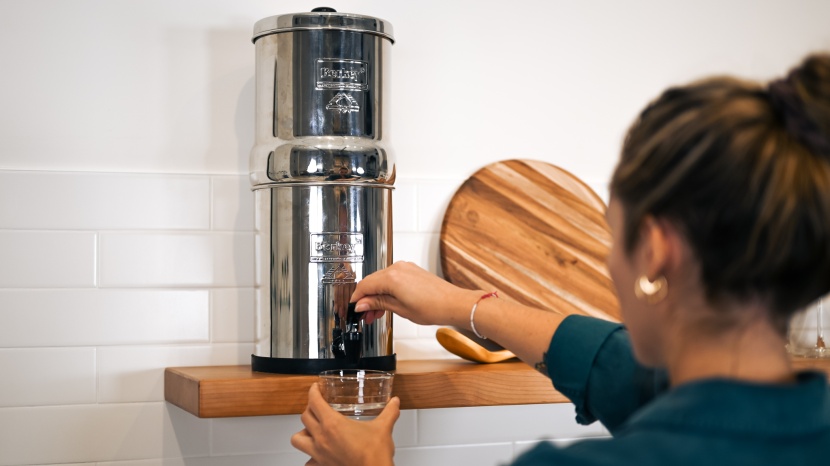 travel berkey - the travel berkey had no problem purifying our toxic lead concoction.