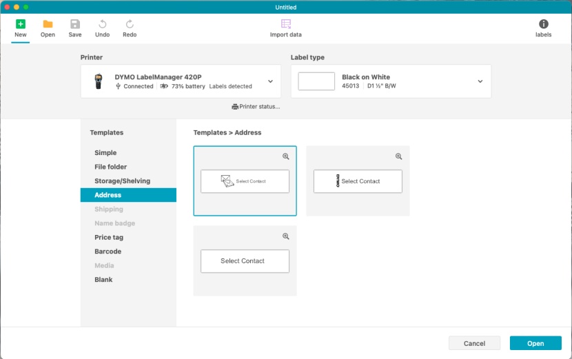 label maker - dymo connect is a computer program that allows you to print...