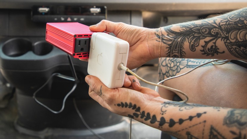 we charged all kinds of devices with each charger, pushing the...