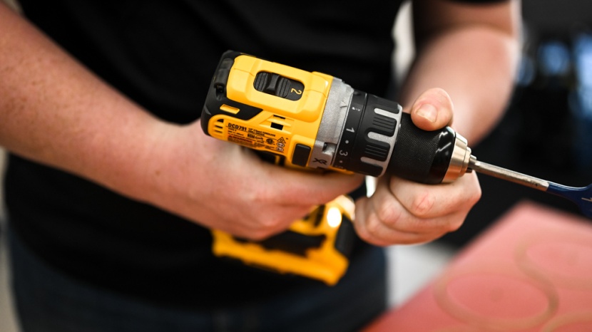 dewalt extreme 12v max dcd701f2 - the 12v max has great drilling power for its low voltage.