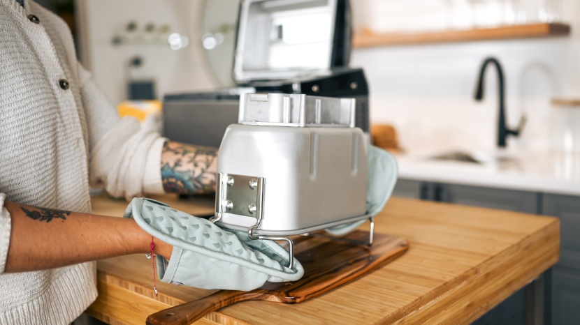 bread machine - the zojirushi makes a delicious white bread.