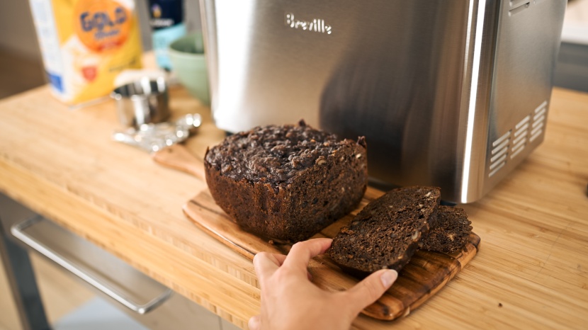 breville the custom loaf - though not the prettiest, the flavor of this sweet bread was...