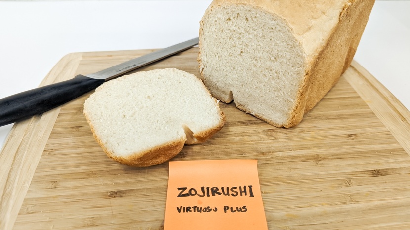 zojirushi virtuoso plus - the zojirushi virtuoso makes a delicious white bread.