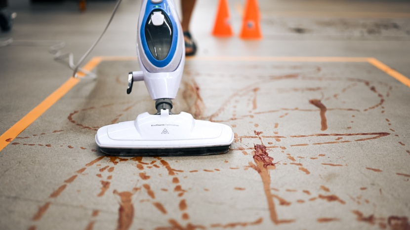 pursteam 10-in-1 - the pursteam had a difficult time cleaning dirt and ketchup (seen...