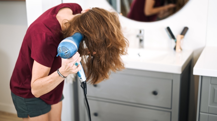 hair dryer - the babylisspro nano titanium uses high heat to dry your hair quickly.