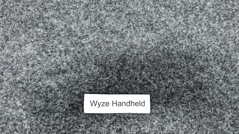 car mat following oatmeal removal - now that's a good result!