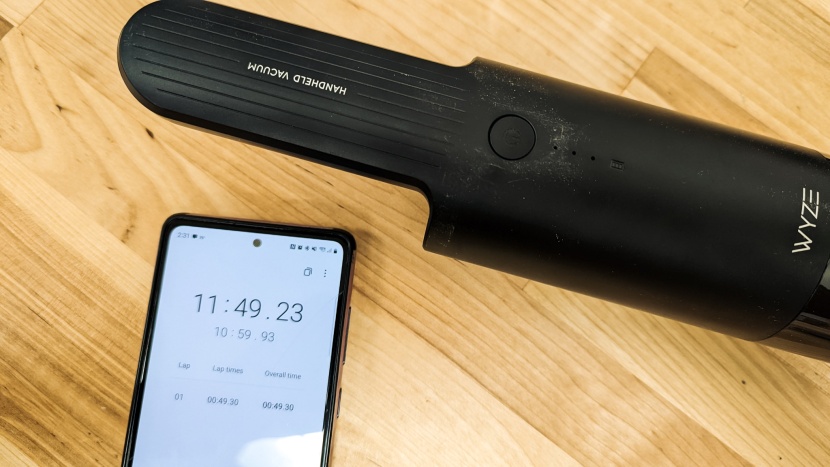 wyze handheld - the 12-minute runtime on the wyze wasn't terrible, but many...