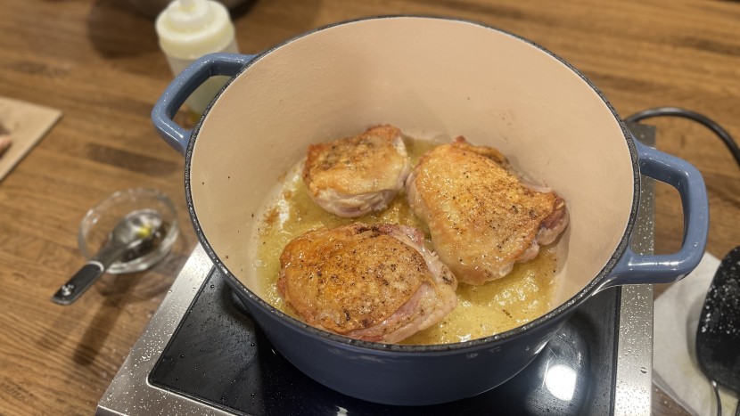 dutch oven - the shape of the cuisinart is a good one, though we ran into some...