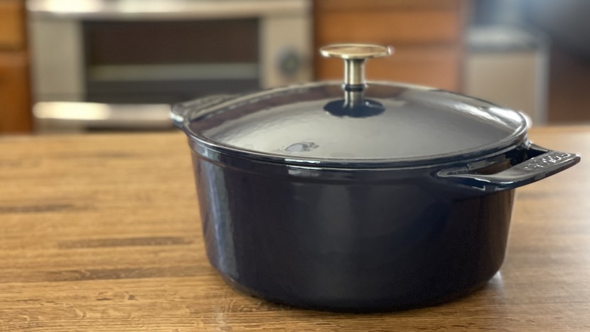 dutch oven - this extra wide option from made in performs well across the board...