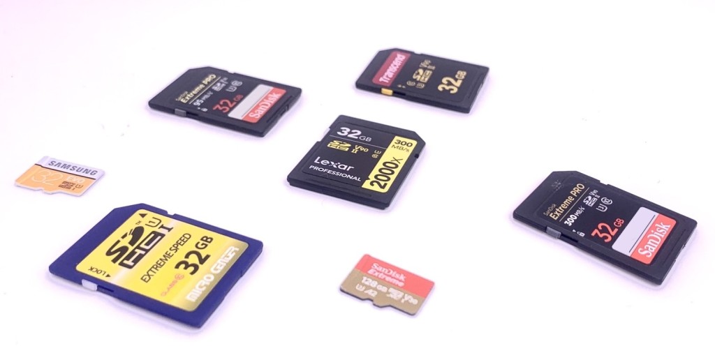 Fast SDXC UHSII memory cards write 245MB/S lifetime warranty