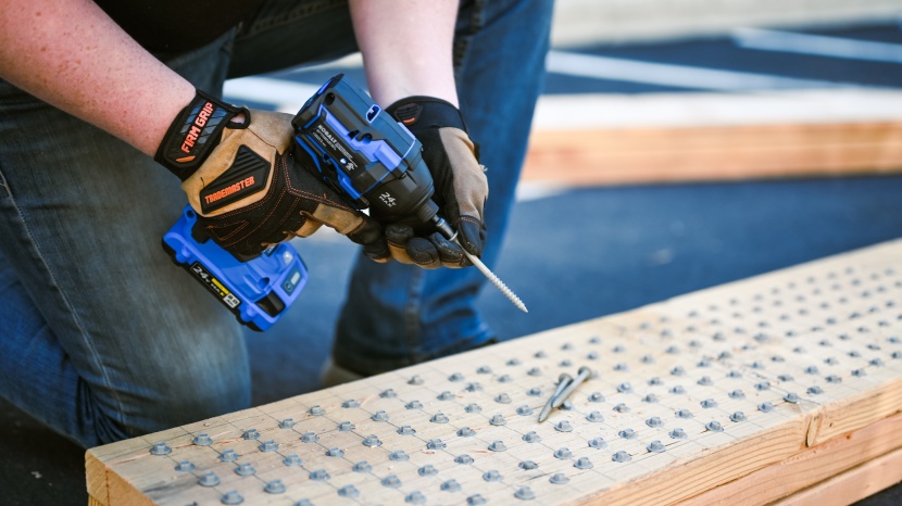 impact driver - the kobalt is leagues ahead when it comes to battery efficiency.