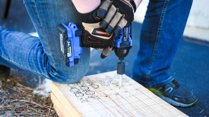 impact driver - we designed several repeatable tests in order to be able to gather...